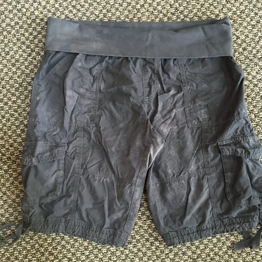 Calvin Klein Rollover Waist Cargo Shorts Women's L